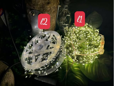 Giao đèn trang trí Noel ở Long Khánh