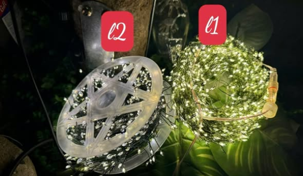 Giao đèn trang trí Noel ở Long Khánh