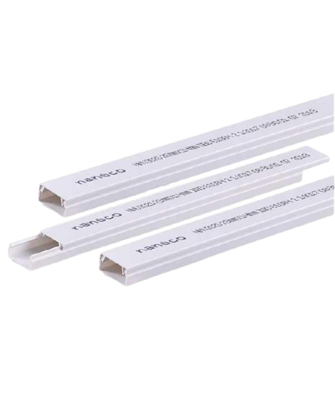 Nẹp luồn dây điện vuông Nanoco